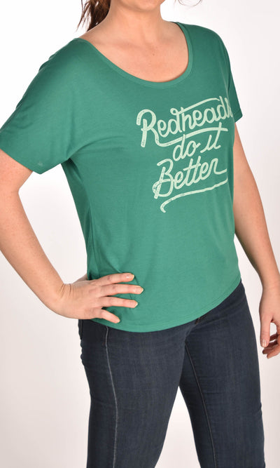 Redheads Do It Better Flowy Simple Tee Ginger Problems