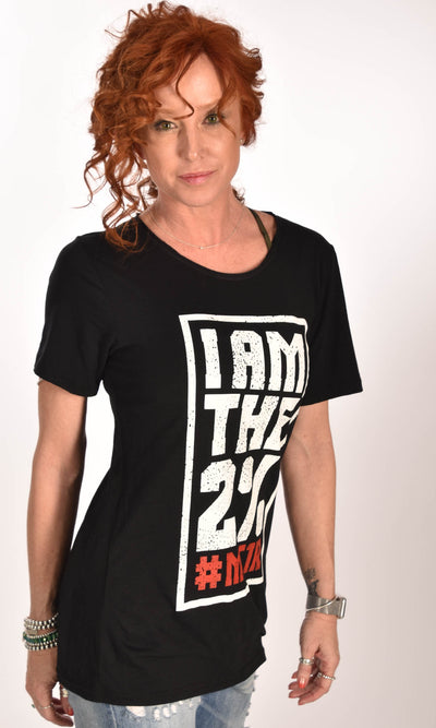 I am the 2% Raw Neck Unisex Tee Ginger Problems