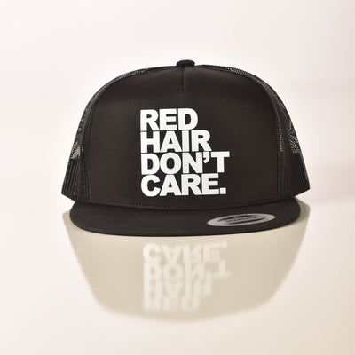 Red Hair Don't Care Snapback Hat Ginger Problems
