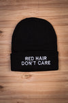 Red Hair Don't Care Beanie Ginger Problems