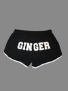 GINGER Athletic Shorts Ginger Problems