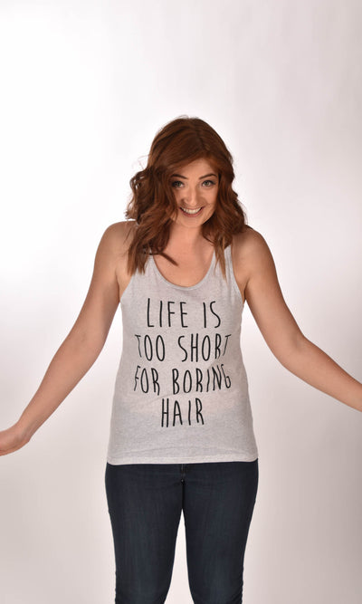Life is Too Short For Boring Hair Unisex Tank Ginger Problems