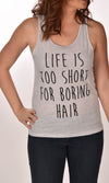 Life is Too Short For Boring Hair Unisex Tank Ginger Problems