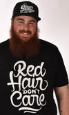 Red Hair Don't Care Swirl Unisex Tee Ginger Problems