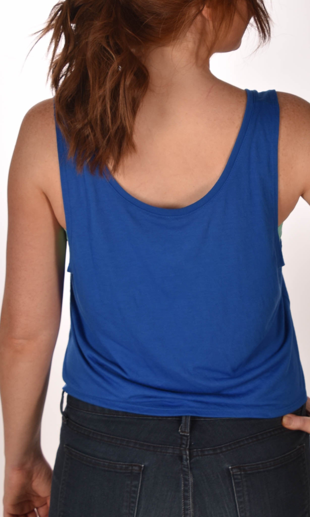 Redheads Do It Better Work Out Blue Tank Ginger Problems