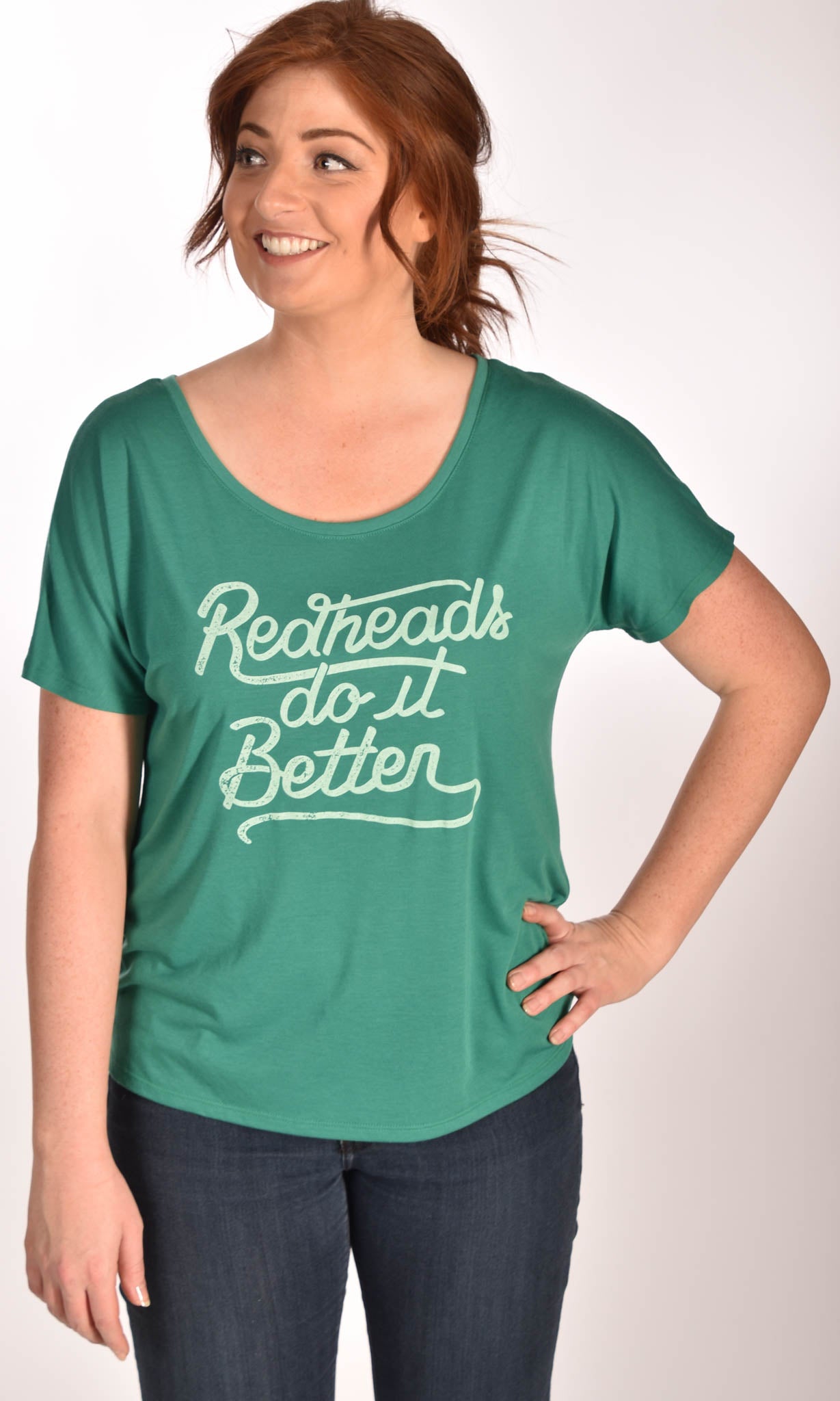 Redheads Do It Better Flowy Simple Tee Ginger Problems