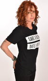 Save A Blonde Date a Redhead Black Unisex Tee -XXL Ginger Problems