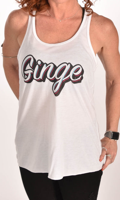 Ginge Hustle Flowy Racerback Tank Ginger Problems