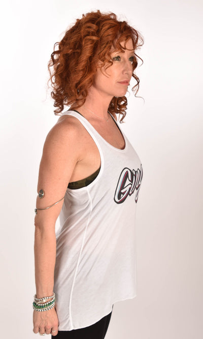 Ginge Hustle Flowy Racerback Tank Ginger Problems