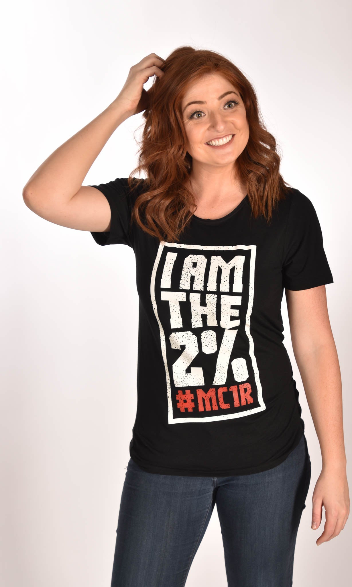 I am the 2% Raw Neck Unisex Tee Ginger Problems