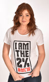 I am the 2% Raw Neck Unisex Tee Ginger Problems