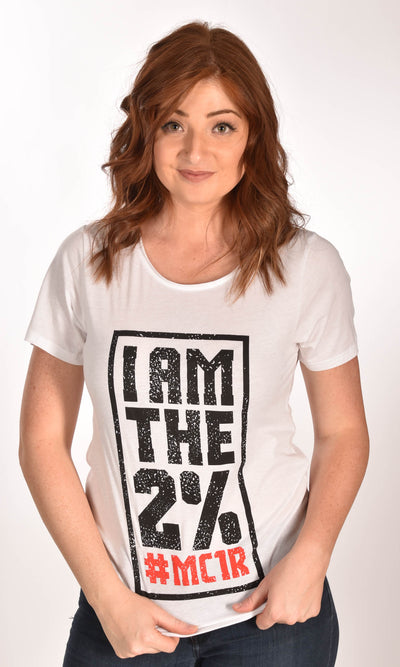 I am the 2% Raw Neck Unisex Tee Ginger Problems