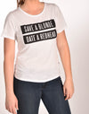 Save a Blonde Date a Red Head Raw Neck Unisex Tee Ginger Problems