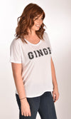 Ginge Varsity Flowy Simple Tee Ginger Problems