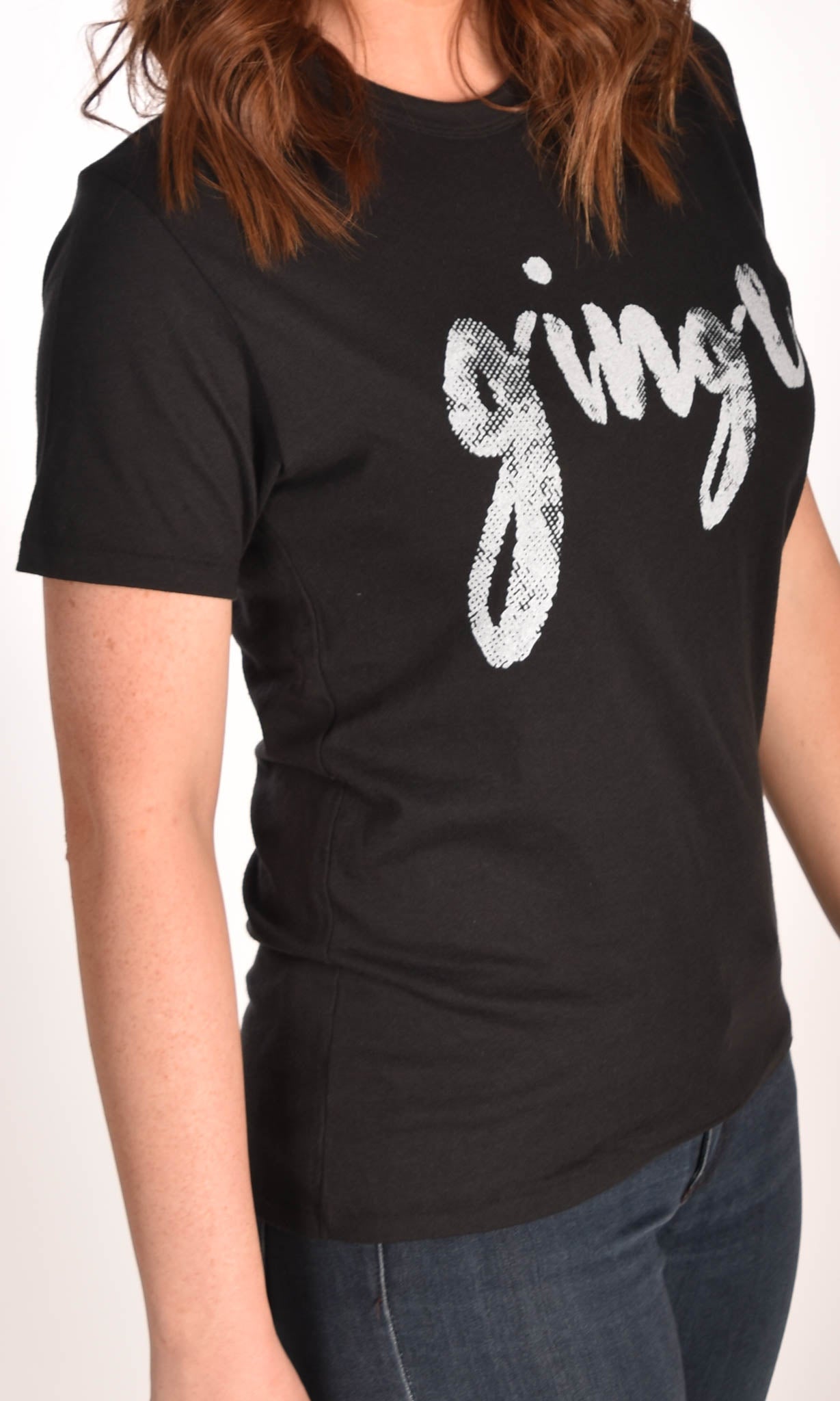 Ginge Black Unisex Tee Ginger Problems