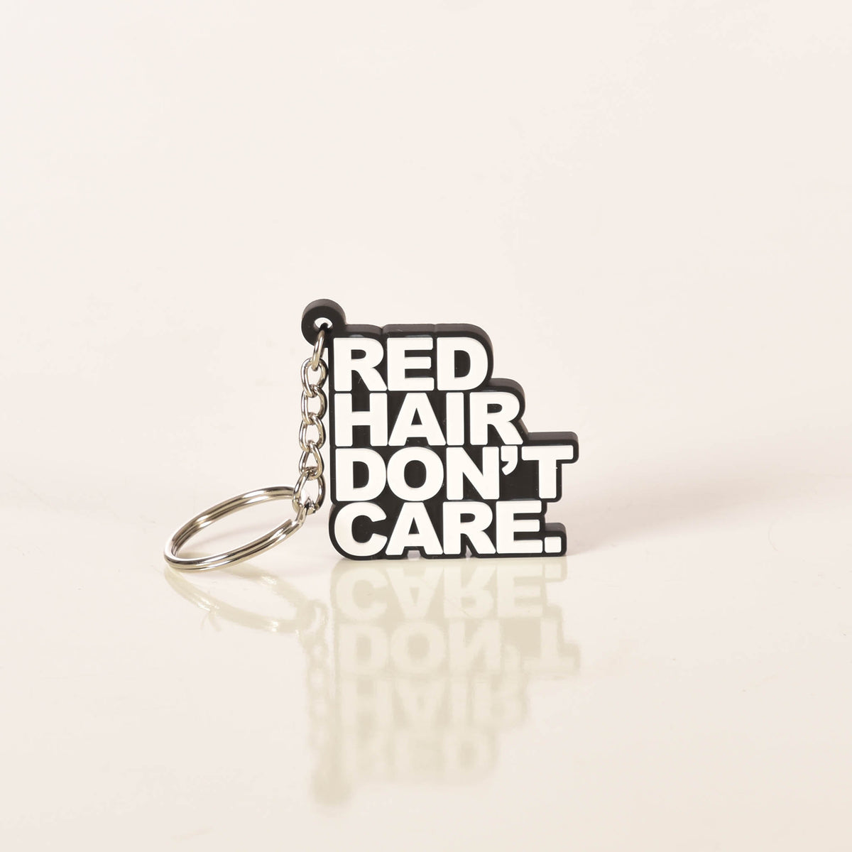 Red Hair Don't Care Classic Keychain Ginger Problems