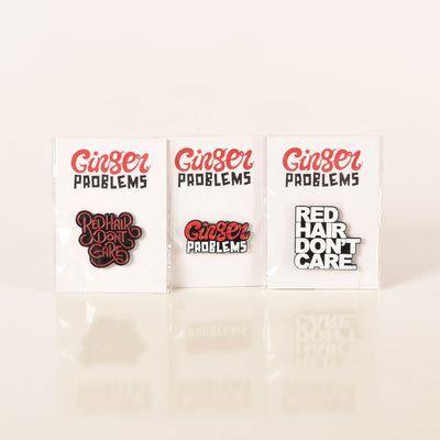 Ginger Problems Combo Pin Pack Ginger Problems