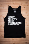 99 Problems Black Unisex Tank Ginger Problems